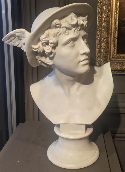 Hermes Bust Statue 